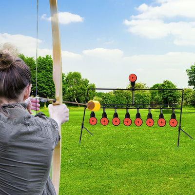 Centra Shooting Target Metal Splatter Archery Resetting Air Riffle Gun Game 5MM Payday Deals