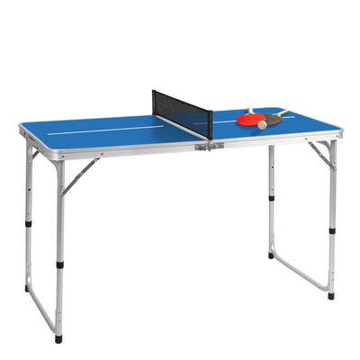 Centra Table Tennis Table Foldable Ping Pong Balls Bats Game Set Indoor Outdoor