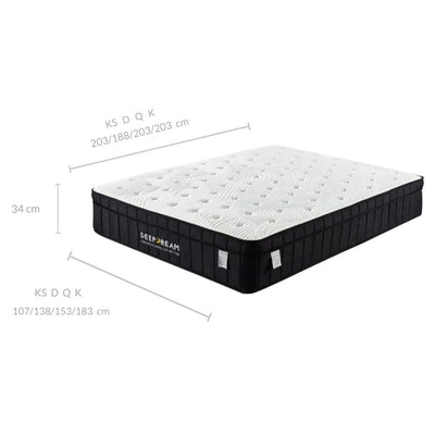 Charcoal Infused Super Firm Pocket Mattress King Single Payday Deals