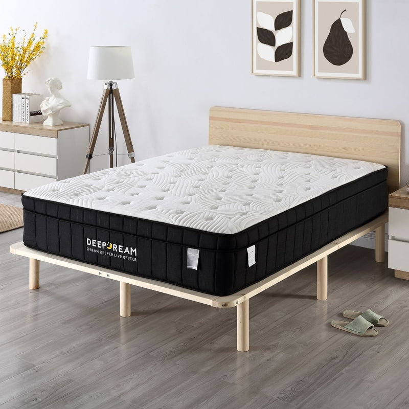 Charcoal Infused Super Firm Pocket Mattress Queen Payday Deals