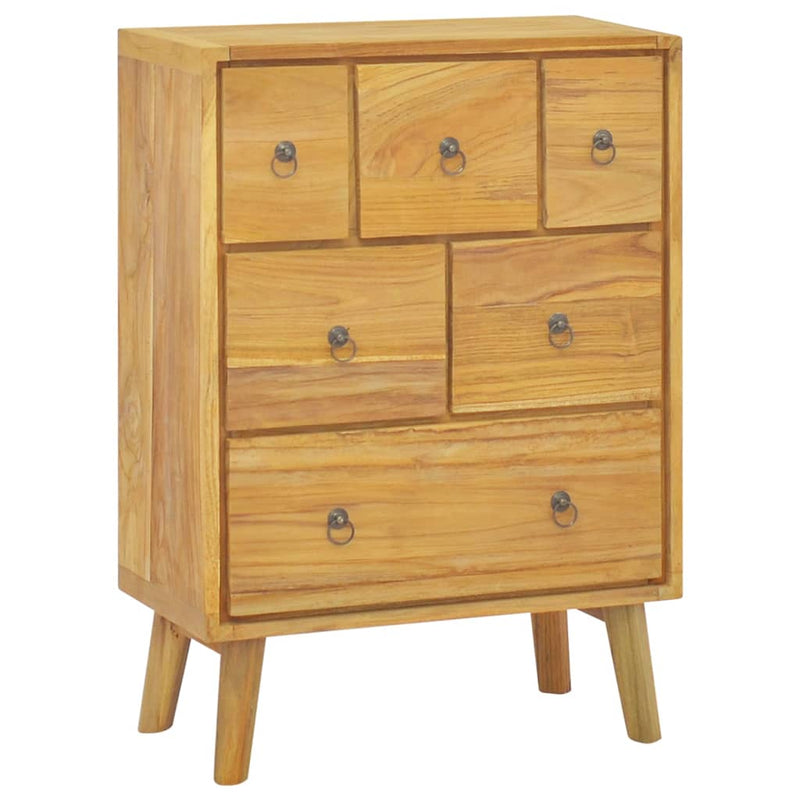 Chest of Drawers 56x30x80 cm Solid Wood Teak Payday Deals