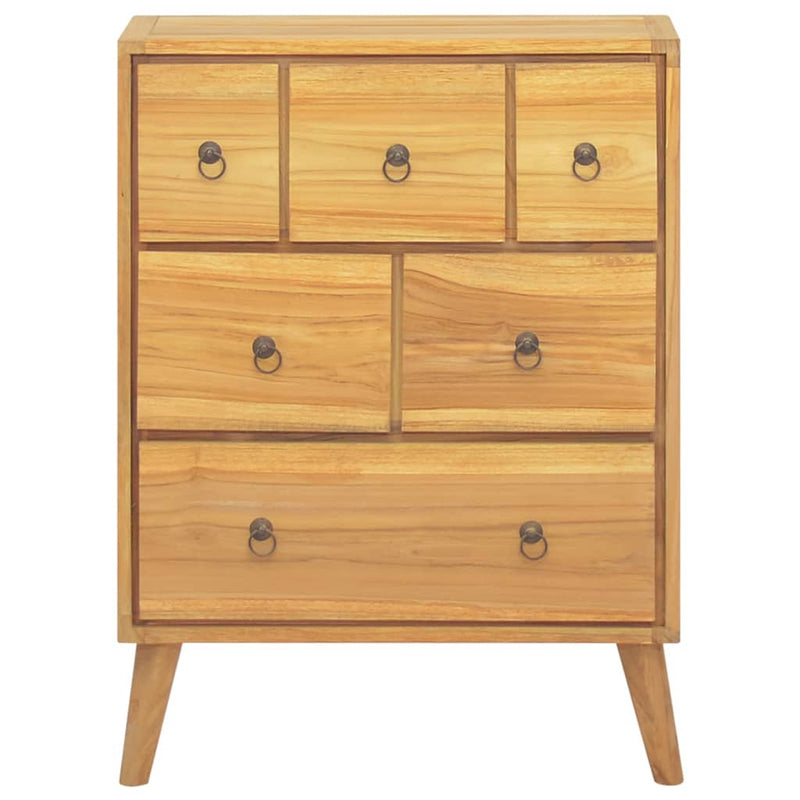 Chest of Drawers 56x30x80 cm Solid Wood Teak Payday Deals