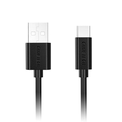CHOETECH AC0004 USB-A to USB-C Charge & Sync Cable 3M Black Payday Deals