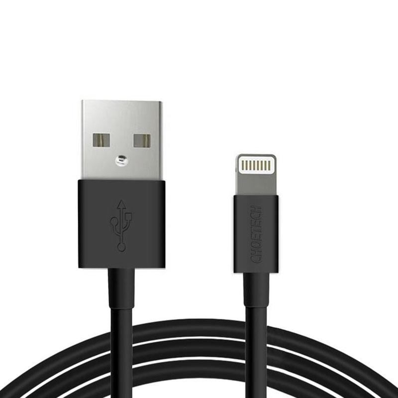 Choetech MFI Certified Cable for iPhone 1.2M Black Payday Deals