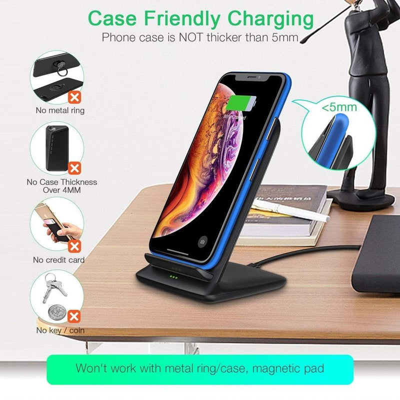 Choetech T555-S 10W Wireless Charger Stand Payday Deals