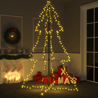 Christmas Cone Tree 240 LEDs Indoor and Outdoor 118x180 cm Payday Deals