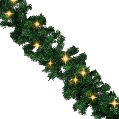 Christmas Garland with LED Lights 5 m Payday Deals