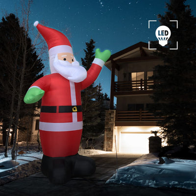 Christmas Inflatable Santa Claus LED IP44 600 cm XXL Payday Deals
