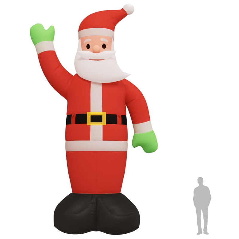Christmas Inflatable Santa Claus with LEDs 820 cm Payday Deals
