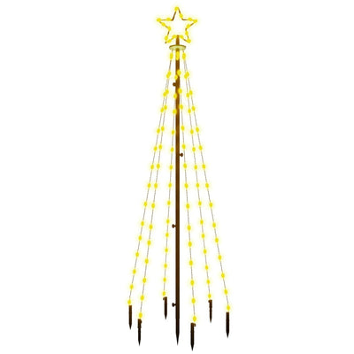 Christmas Tree with Spike Warm White 108 LEDs 180 cm Payday Deals