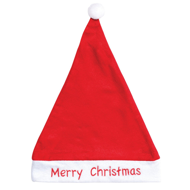 Christmas Unisex Adults Kids Novelty Hat Xmas Party Cap Santa Costume Dress Up, Santa Hat - Merry Christmas Payday Deals