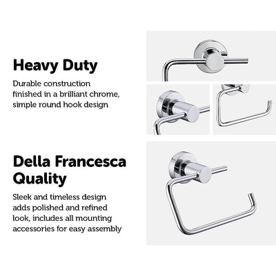Classic Chrome Toilet Paper Holder Bathroom Payday Deals