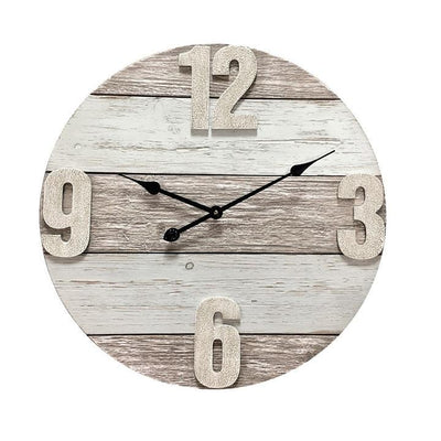 Timber Classic Round Clock