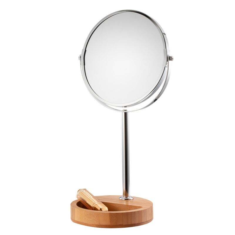 Clevinger Verona Bamboo Makeup Vanity and Beauty Mirror Payday Deals