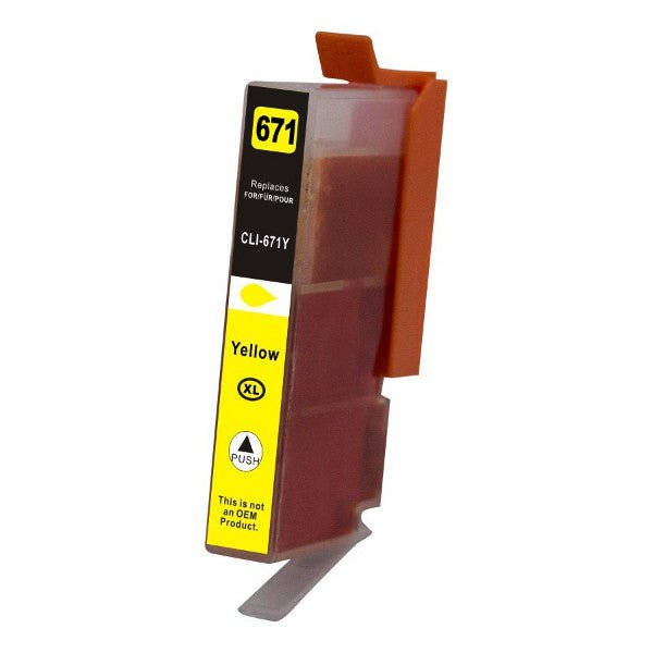 CLI-671XL Yellow Premium Compatible Inkjet Cartridge Payday Deals