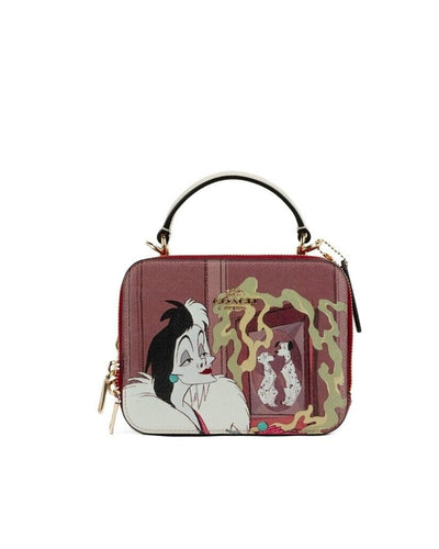 Coach X Disney Cruella Motif Box Crossbody Bag One Size Women