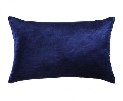 Coco Velvet Purple Oblong Cushion by Kas