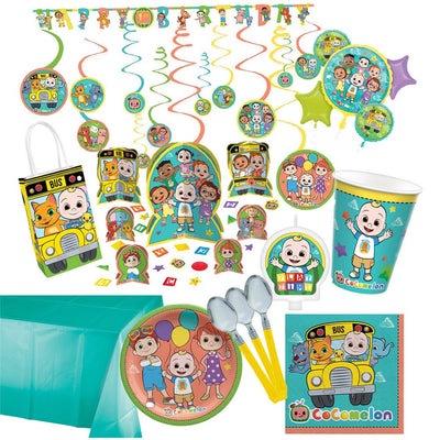 Cocomelon 8 Guest Complete Party Pack Payday Deals