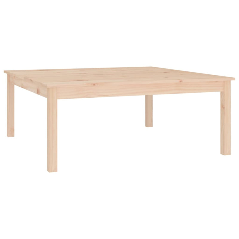 Coffee Table 100x100x40 cm Solid Wood Pine Payday Deals