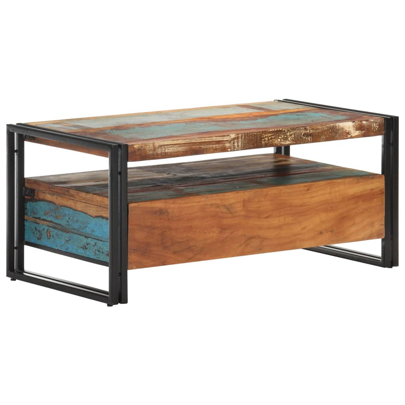 Coffee Table 100x55x45 cm Solid Reclaimed Wood Payday Deals