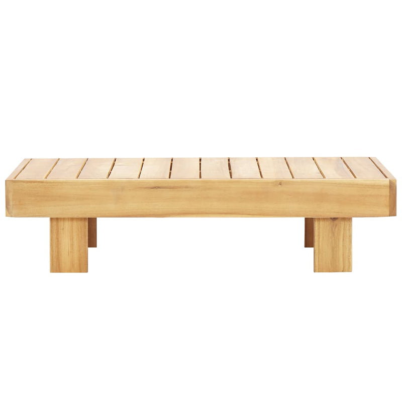 Coffee Table 100x60x25 cm Solid Acacia Wood Payday Deals