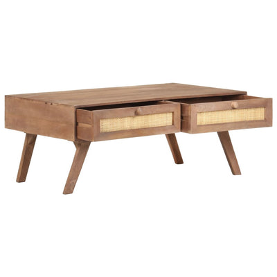 Coffee Table 100x60x40 cm Solid Mango Wood Payday Deals