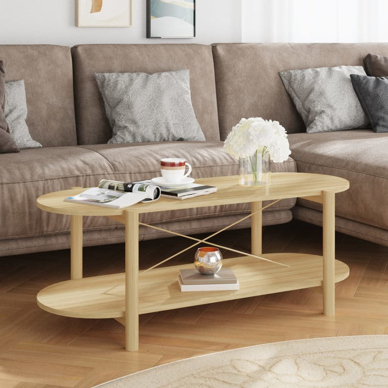 Coffee Table 110x48x40 cm Engineered Wood Payday Deals