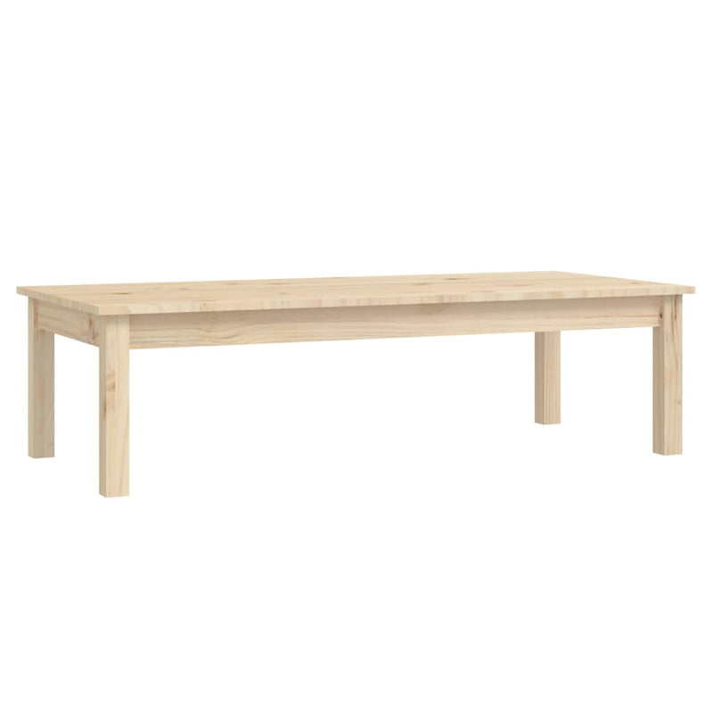 Coffee Table 110x50x30 cm Solid Wood Pine Payday Deals