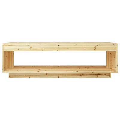 Coffee Table 110x50x33.5 cm Solid Firwood Payday Deals