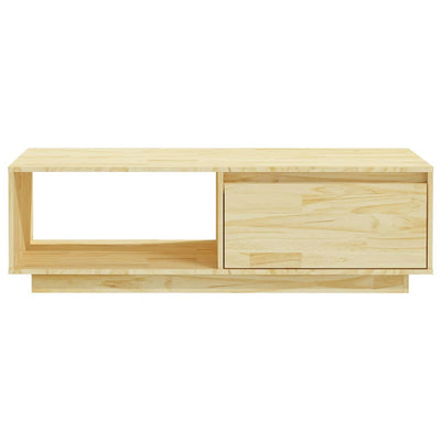 Coffee Table 110x50x33.5 cm Solid Pinewood Payday Deals