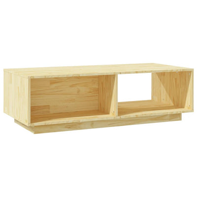 Coffee Table 110x50x33.5 cm Solid Pinewood Payday Deals