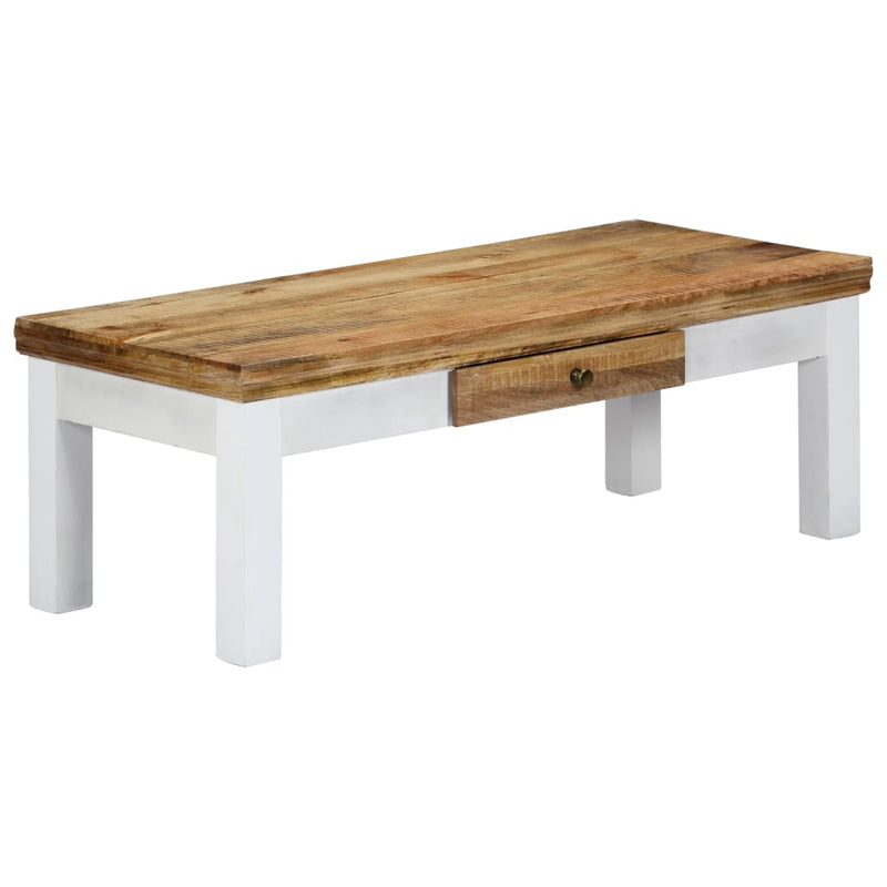 Coffee Table 110x50x40 cm Solid Mango Wood Payday Deals