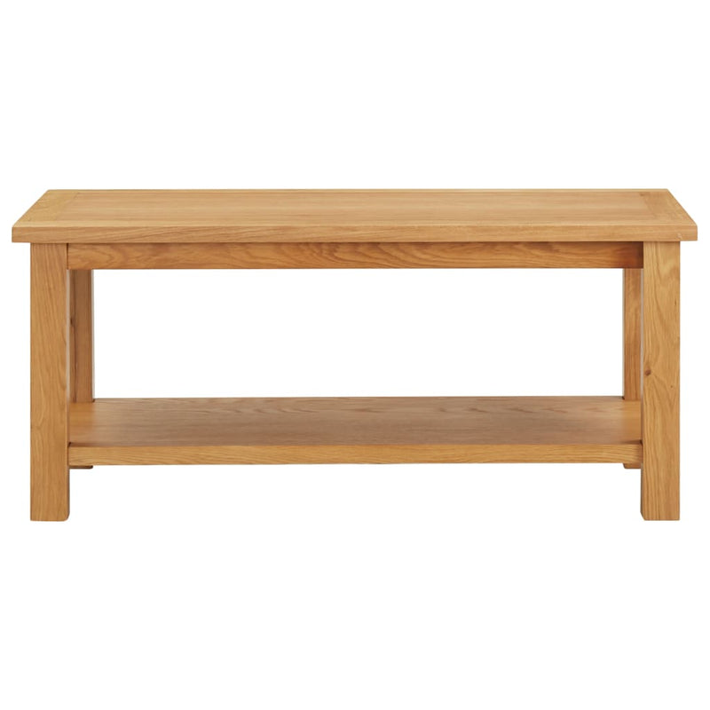 Coffee Table 110x55x40 cm Solid Oak Wood Payday Deals