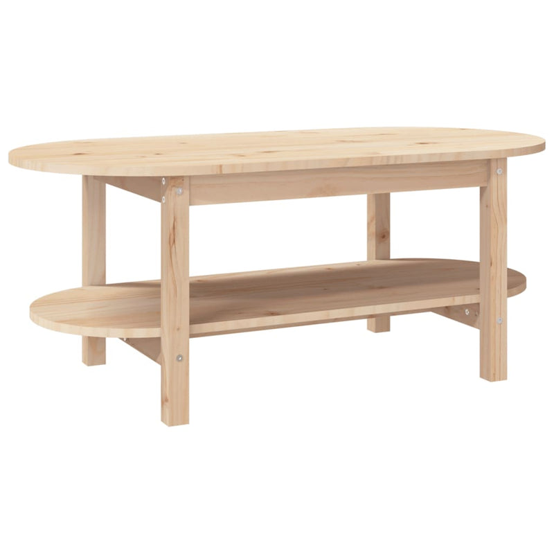 Coffee Table 110x55x45 cm Solid Wood Pine Payday Deals