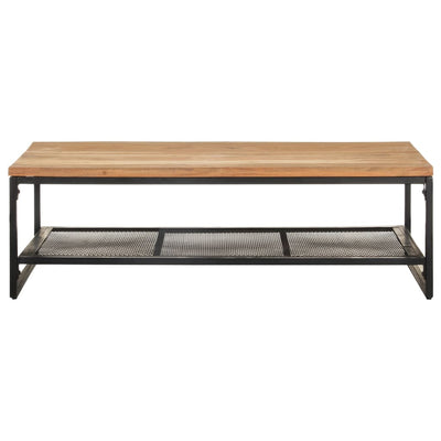 Coffee Table 110x60x35 cm Solid Acacia Wood Payday Deals