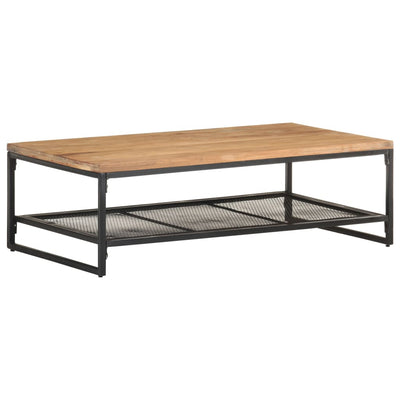 Coffee Table 110x60x35 cm Solid Acacia Wood Payday Deals