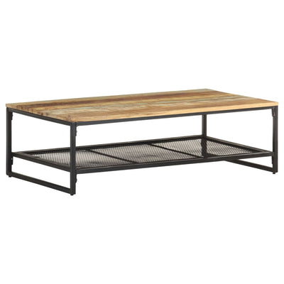 Coffee Table 110x60x35 cm Solid Reclaimed Wood Payday Deals