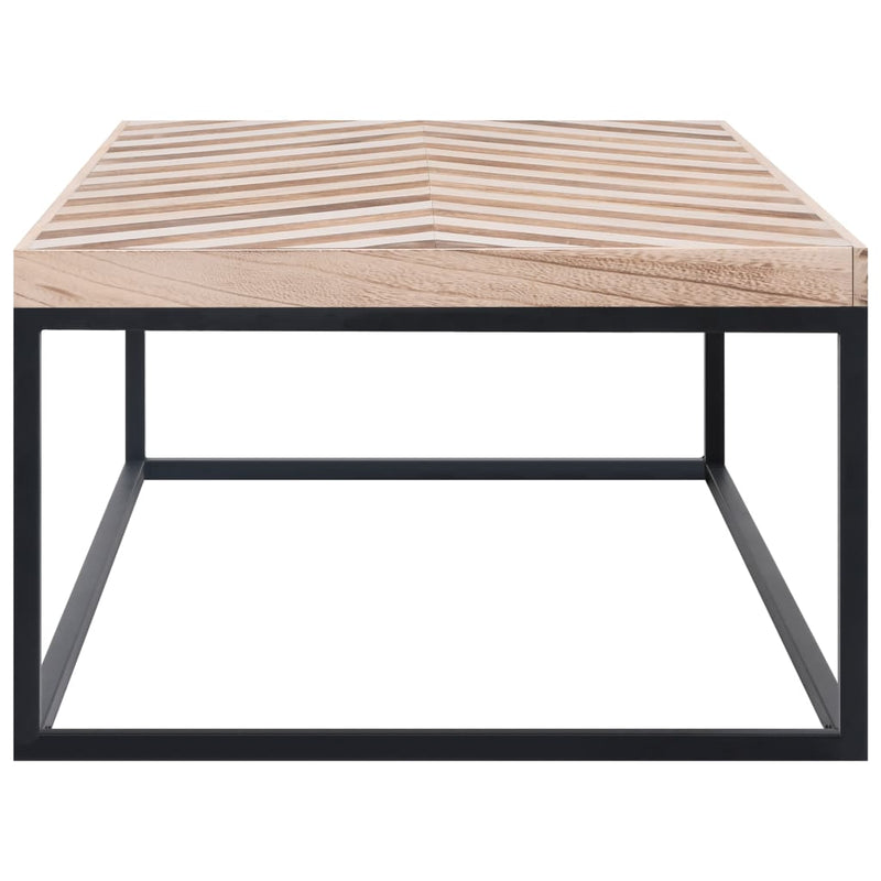 Coffee Table 110x60x37 cm Solid Wood Payday Deals