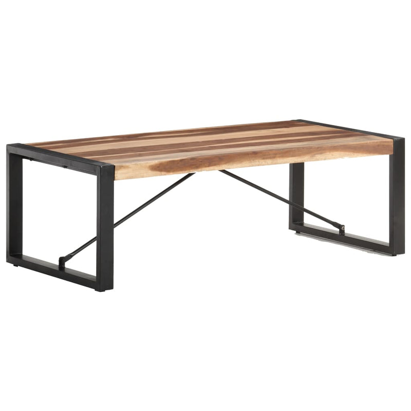 Coffee Table 120x60x40 cm Solid Wood with Sheesham Finish Payday Deals