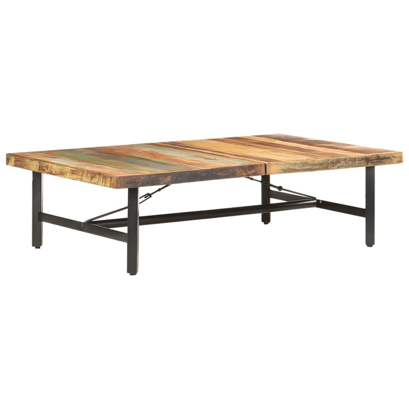 Coffee Table 142x90x42 cm Solid Reclaimed Wood Payday Deals