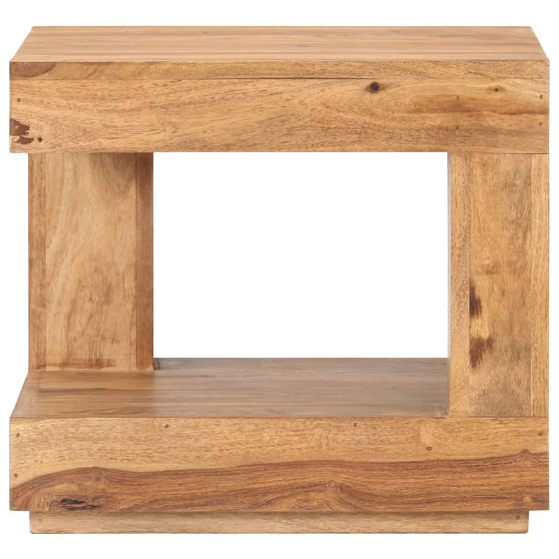 Coffee Table 45x45x40 cm Solid Wood Acacia Payday Deals