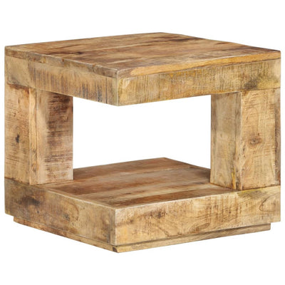 Coffee Table 45x45x40 cm Solid Wood Mango Payday Deals