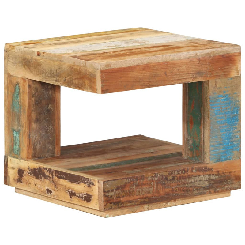 Coffee Table 45x45x40 cm Solid Wood Reclaimed Payday Deals