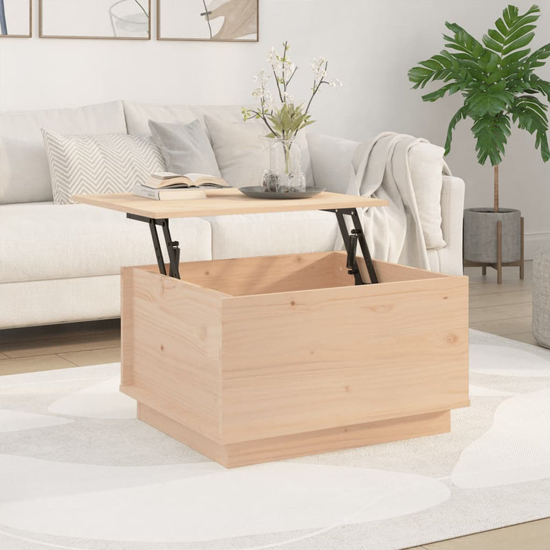 Coffee Table 60x50x35 cm Solid Wood Pine Payday Deals