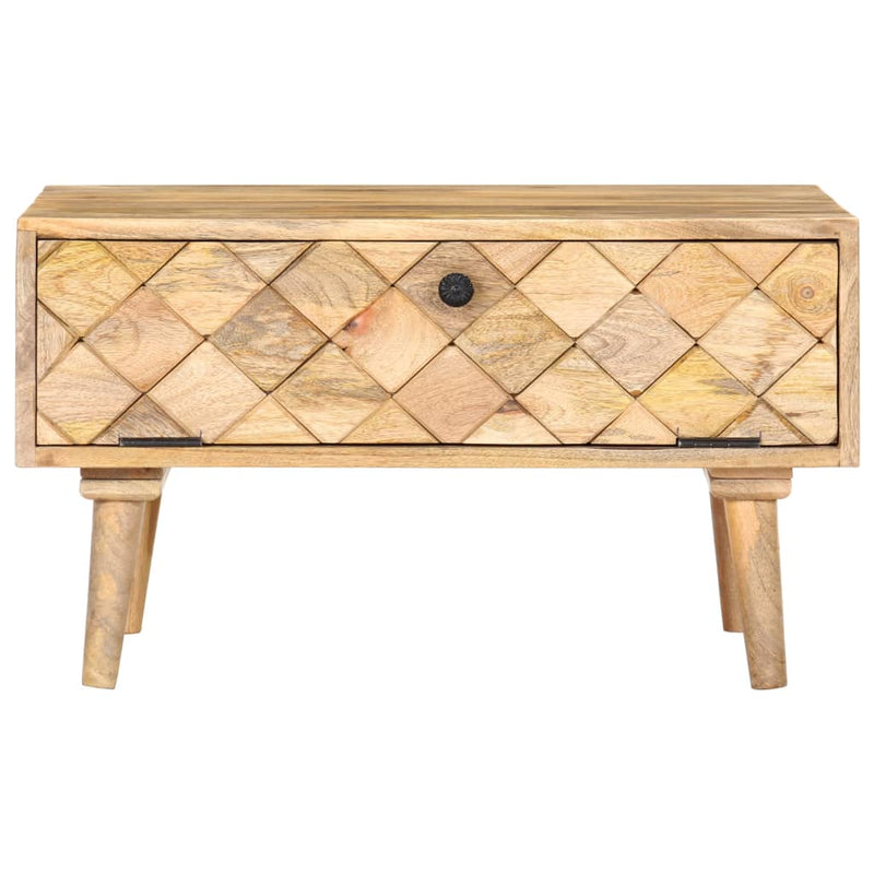 Coffee Table 68x68x38 cm Solid Mango Wood Payday Deals