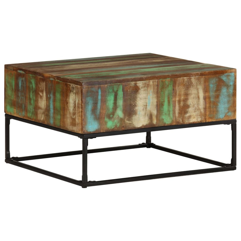 Coffee Table 68x68x41 cm Solid Reclaimed Wood Payday Deals