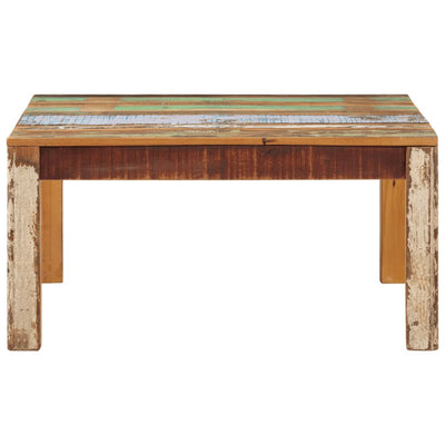 Coffee Table 80x80x40 cm Solid Wood Reclaimed Payday Deals