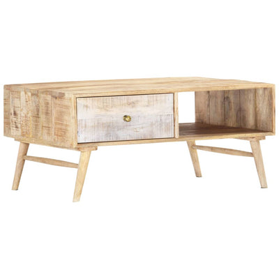Coffee Table 88x60x40 cm Solid Mango Wood Payday Deals