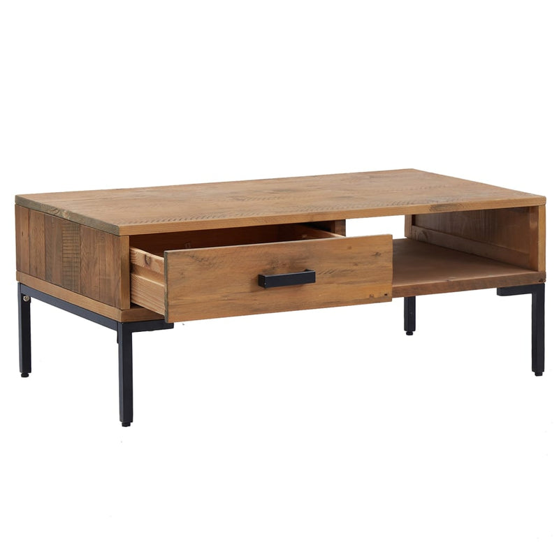 Coffee Table 90x50x35 cm Solid Pinewood Payday Deals