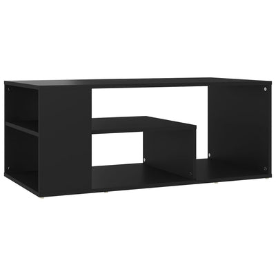 Coffee Table Black 100x50x40 cm Chipboard Payday Deals